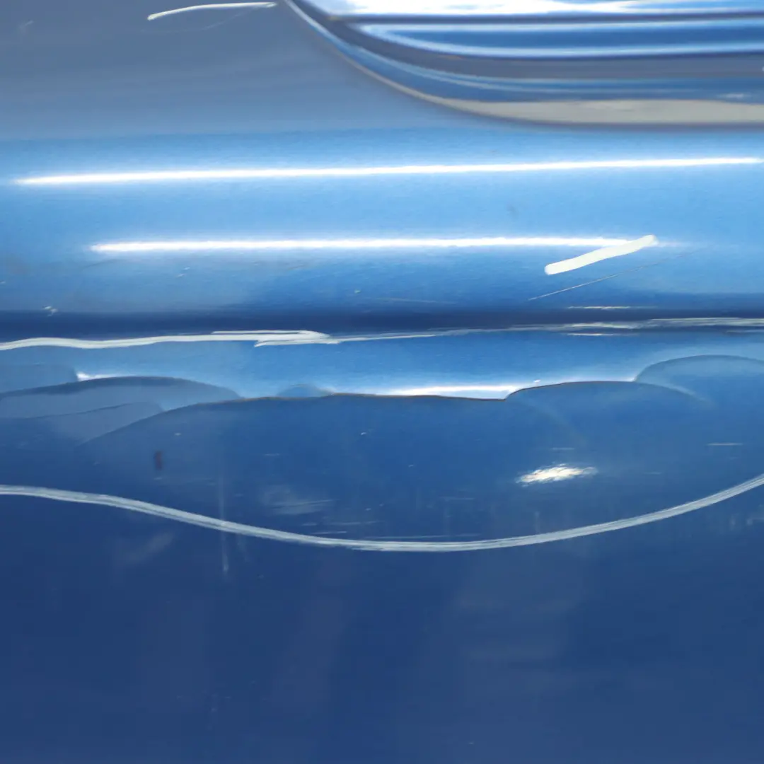 Mini R56 R57 Bumper Rear Trim Panel Covering Lightning Blue Metallic - A63 - SKU 0430247-LB1 - Part number 0430247