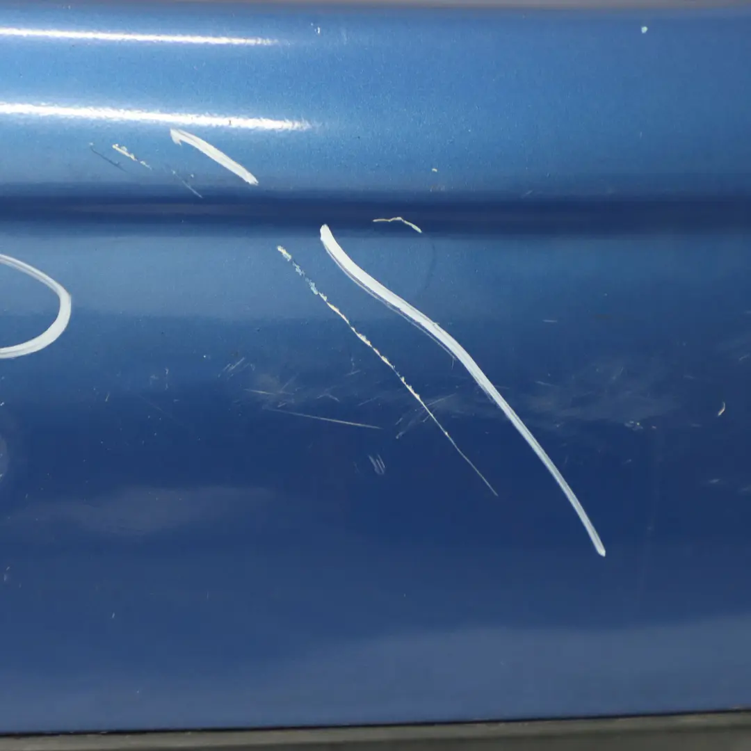 Mini R56 R57 Bumper Rear Trim Panel Covering Lightning Blue Metallic - A63 - SKU 0430247-LB1 - Part number 0430247