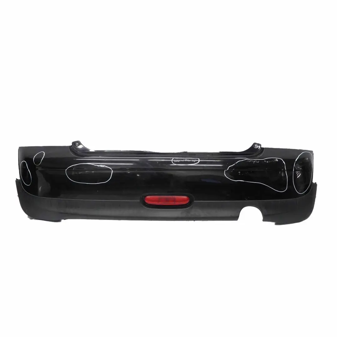 Mini R56 R57 Paraurti Posteriore Pannello Midnight Black Metallic - A94 - SKU 0430247-MNB1 - Numero di parte 0430247