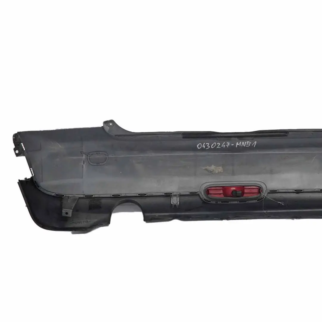 Mini R56 R57 Pare-chocs arriere Noir Minuit Metallise - A94 - SKU 0430247-MNB1 - Numéro de pièce 0430247