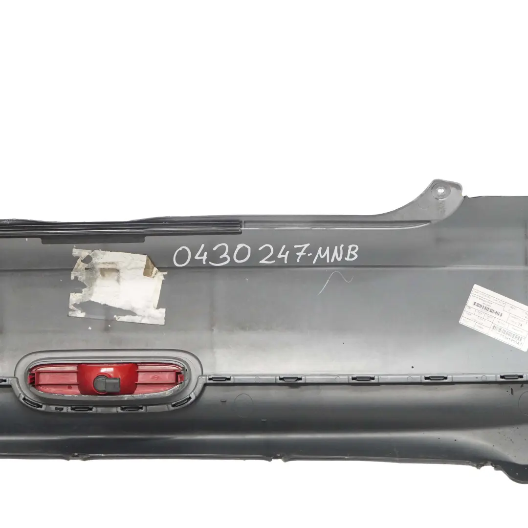 Mini R56 R57 Bumper Rear Trim Panel Midnight Black Metallic - A94 - SKU 0430247-MNB - Part number 0430247