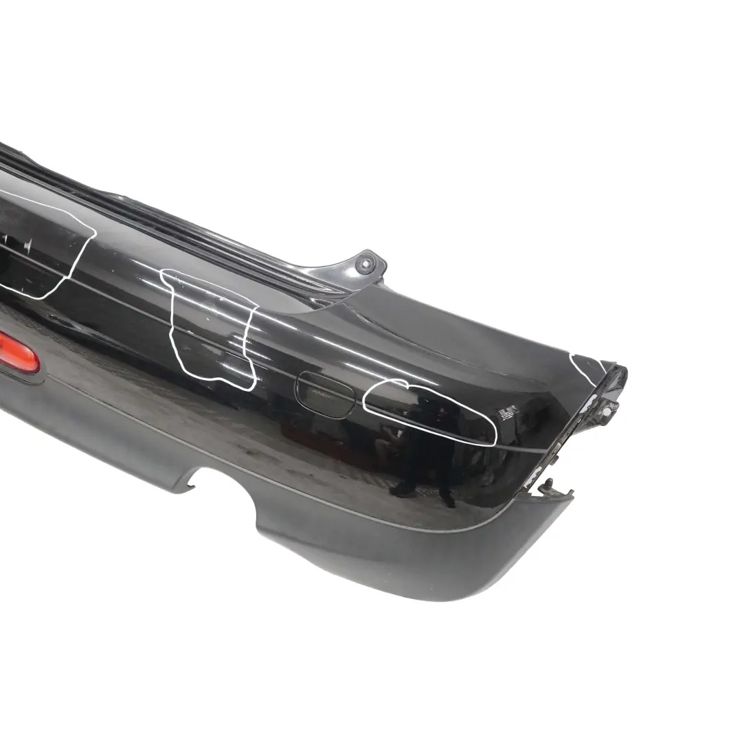 Mini R56 R57 Paraurti Posteriore Midnight Black Metallic - A94 - SKU 0430247-MNB - Numero di parte 0430247