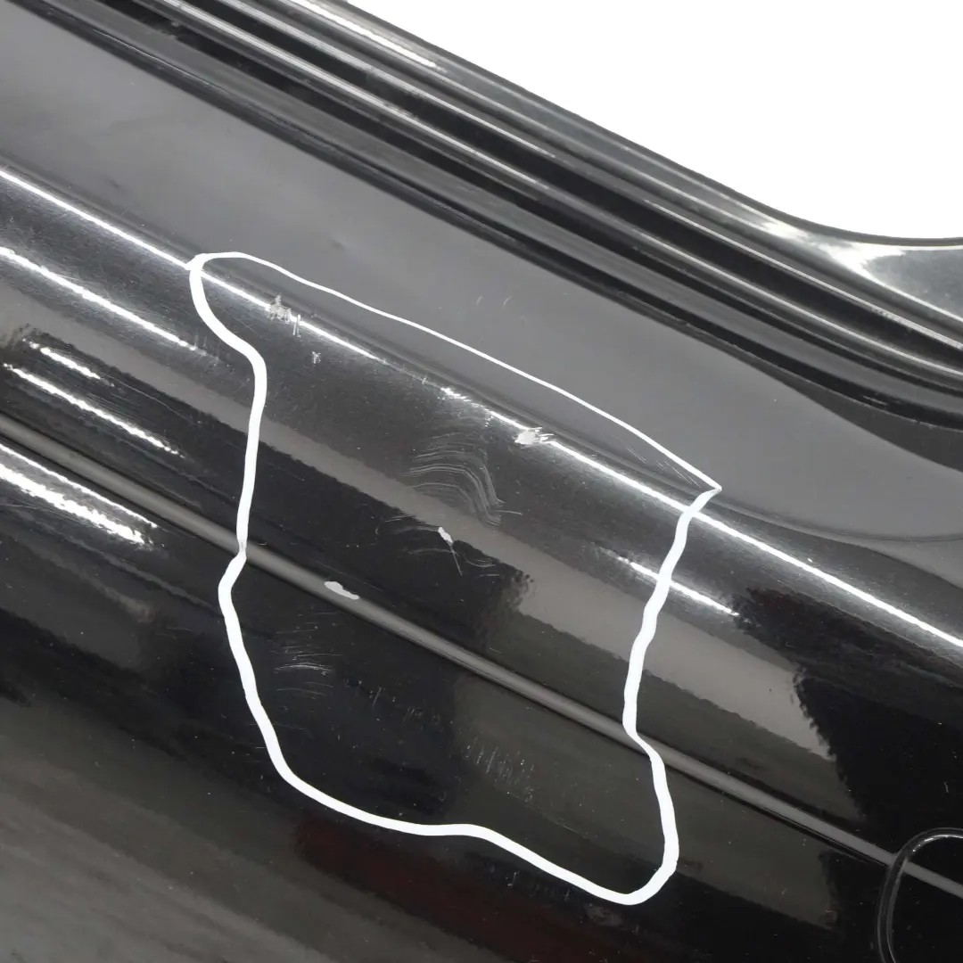 Mini R56 R57 Paraurti Posteriore Midnight Black Metallic - A94 - SKU 0430247-MNB - Numero di parte 0430247