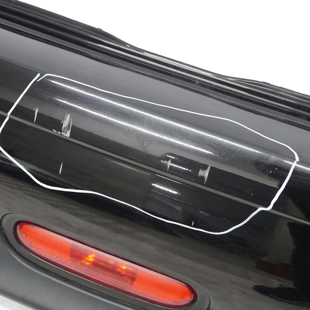 Stossfänger Hinten Midnight Black Schwarz Metallic - A94 für Mini Cooper R56 R57 mit Teilenummer 0430247 Mini Cooper R56 R57 Stossfänger Hinten Midnight Black Schwarz Metallic - A94 - SKU 0430247-MNB - Teilenummer 0430247