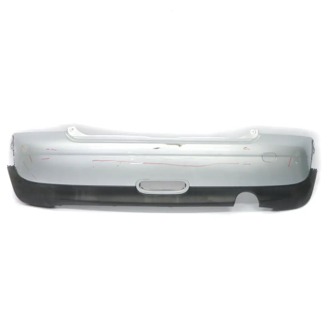Mini R56 R57 Zderzak Tylny Pure Silver Srebrny Metalik - 900 - SKU 0430247-PS - Numer Części 0430247