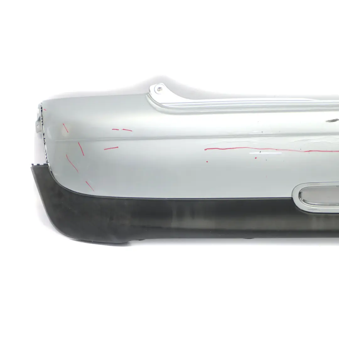 Mini R56 R57 Hintere Stoßstangenverkleidung Pure Silber Metallic - 900 - SKU 0430247-PS - Teilenummer 0430247