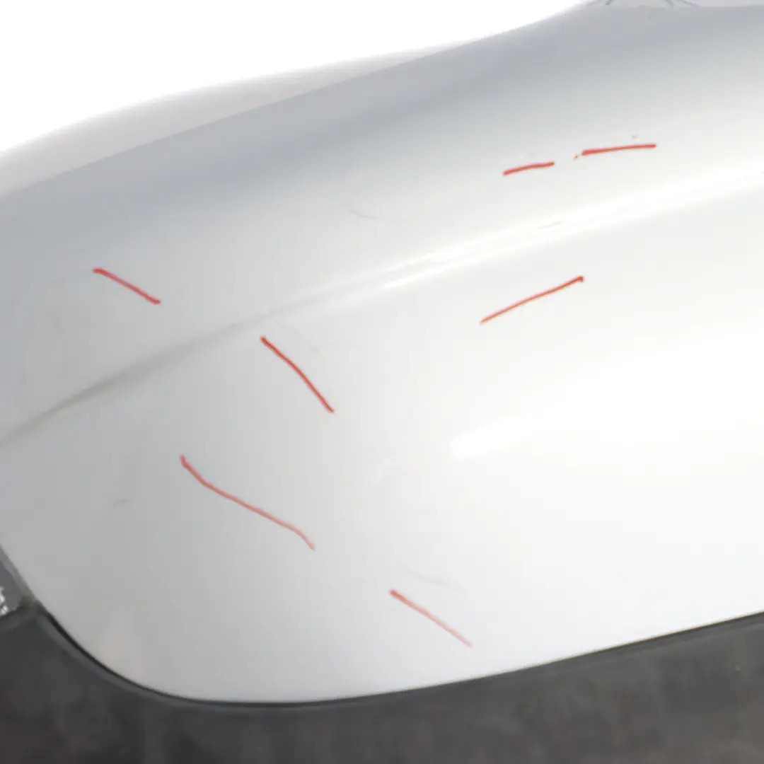 Mini R56 R57 Rear Bumper Trim Panel Pure Silver Metallic - 900 - SKU 0430247-PS - Part number 0430247