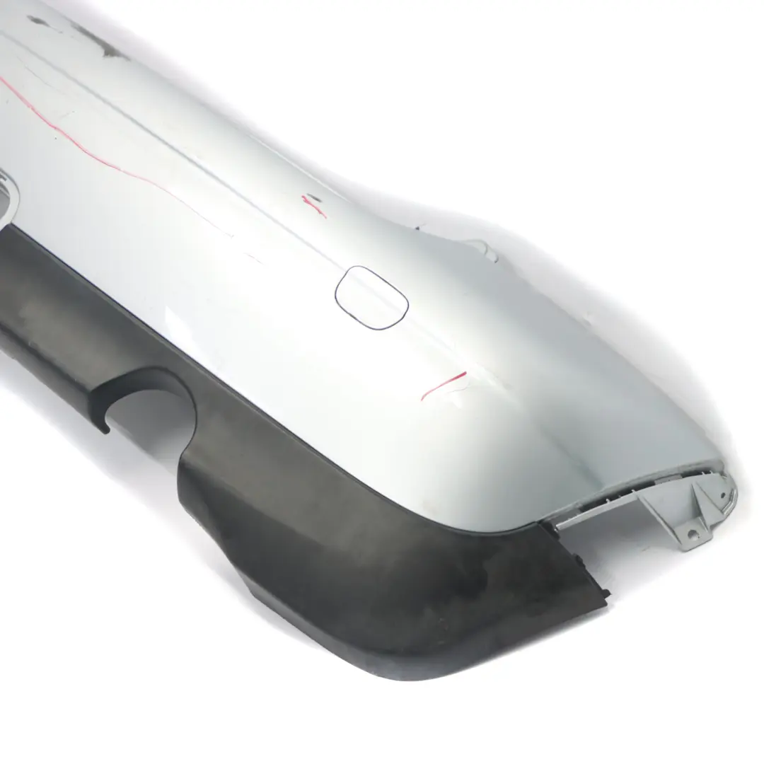 Mini R56 R57 Embellecedor Parachoques Trasero Plata Pura Metalizado - 900 - SKU 0430247-PS - Número de pieza 0430247