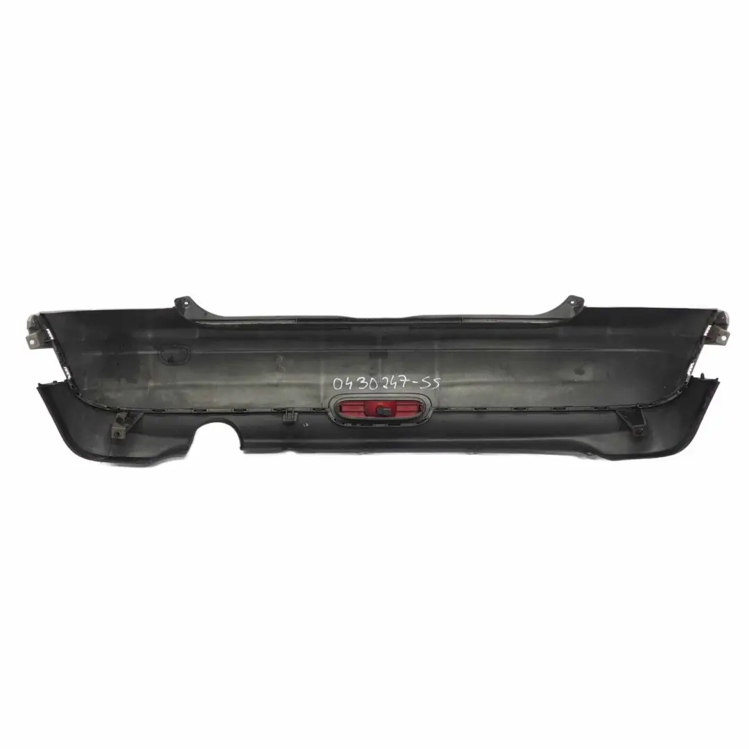 Mini R56 R57 Rear Bumper Trim Panel Cover Sparkling Silver Metallic - A60 - SKU 0430247-SS - Part number 0430247