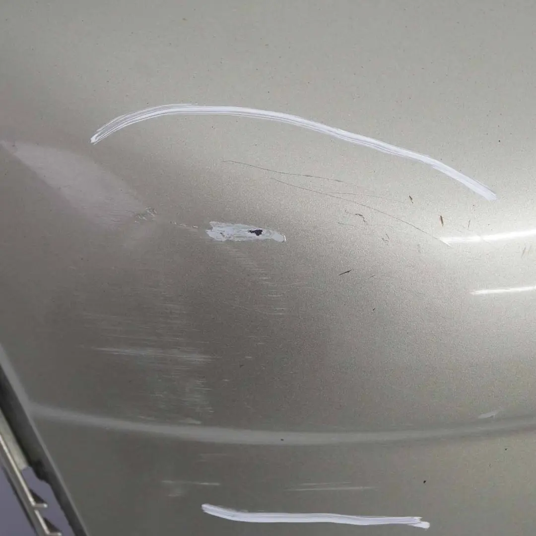 Mini R56 R57 Rear Bumper Trim Panel Cover Sparkling Silver Metallic - A60 - SKU 0430247-SS - Part number 0430247