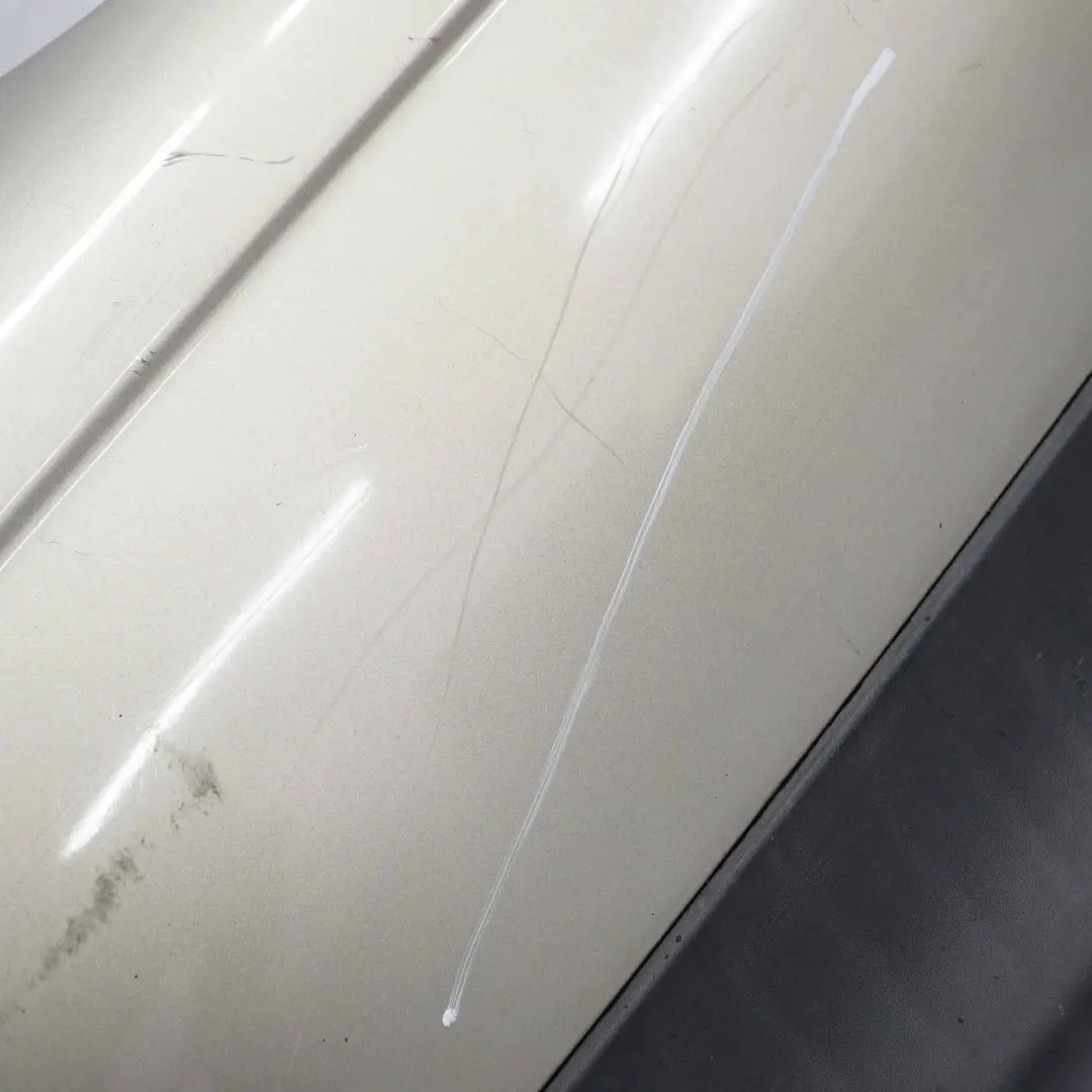 Mini R56 R57 Rear Bumper Trim Panel Cover Sparkling Silver Metallic - A60 - SKU 0430247-SS - Part number 0430247