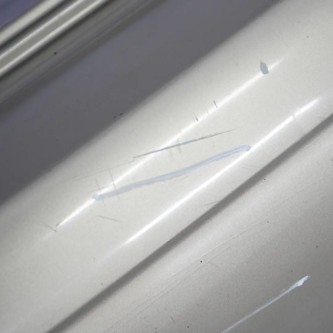 Mini R56 R57 Rear Bumper Trim Panel Cover Sparkling Silver Metallic - A60 - SKU 0430247-SS - Part number 0430247