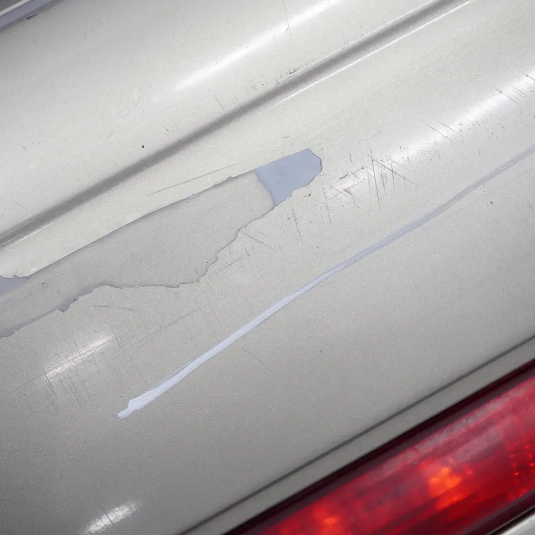 Mini R56 R57 Rear Bumper Trim Panel Cover Sparkling Silver Metallic - A60 - SKU 0430247-SS - Part number 0430247