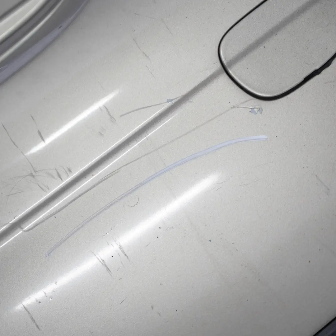 Mini R56 R57 Rear Bumper Trim Panel Cover Sparkling Silver Metallic - A60 - SKU 0430247-SS - Part number 0430247