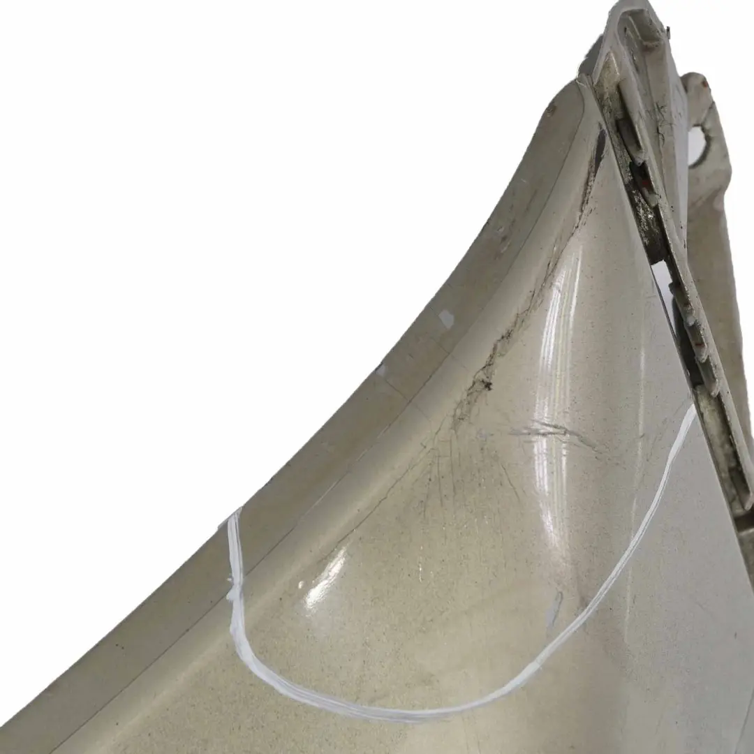 Bumper Trim Panel Cover Sparkling Silver Metallic - A60 to Mini R56 R57 Rear with Part number 0430247 Mini R56 R57 Rear Bumper Trim Panel Cover Sparkling Silver Metallic - A60 - SKU 0430247-SS - Part number 0430247