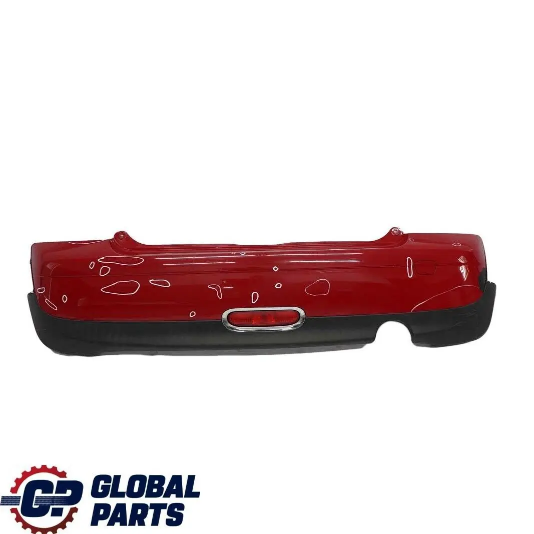 MINI R56 R57 Zderzak tylny tył Chili Red - SKU 0430249-CHRED1 - Numer Części 0430249