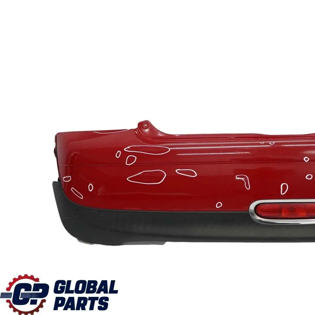  @BMW Mini Cooper One 1 R56 R57 Panel Rear Bumper Chili Red - 851 - SKU 0430249-CHRED1 - Part number 0430249