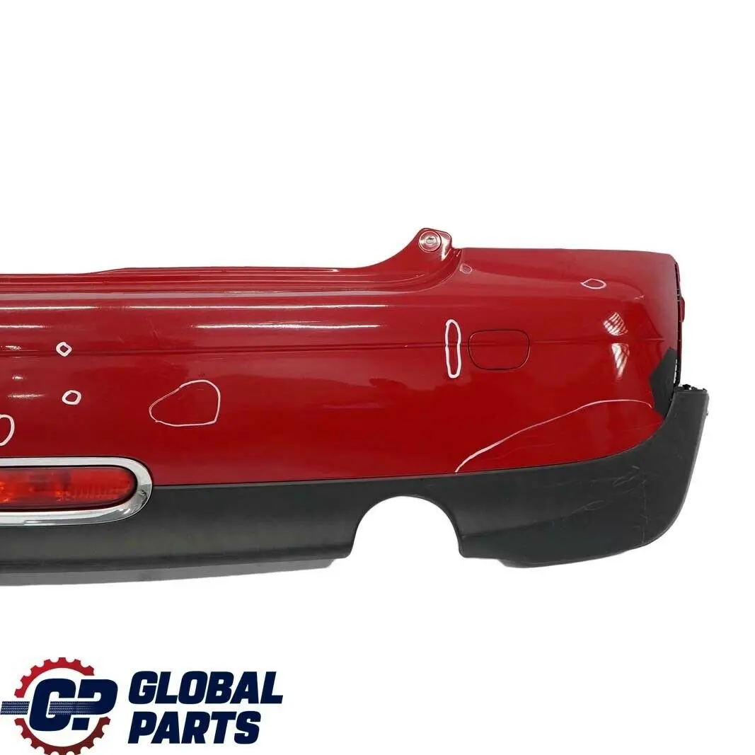 Stossfänger Hinten Chili Red Rot - 851 für BMW Mini Cooper R56 R57 mit Teilenummer 0430249 BMW Mini Cooper R56 R57 Stossfänger Hinten Chili Red Rot - 851 - SKU 0430249-CHRED1 - Teilenummer 0430249