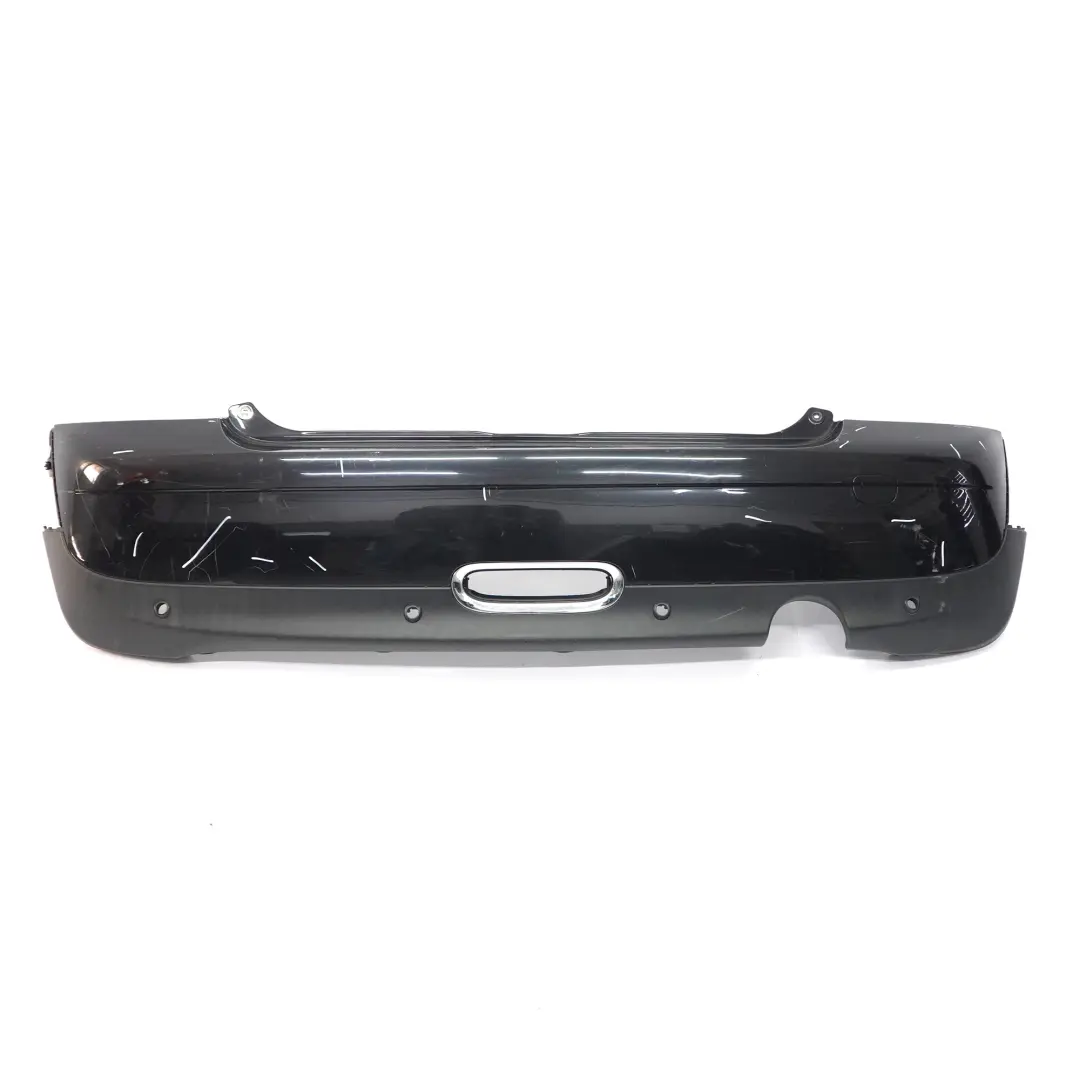 Mini R56 Rear Bumper Trim Panel R57 Astro Black Metallic - A25 - SKU 0430249-ASB1 - Part number 0430249