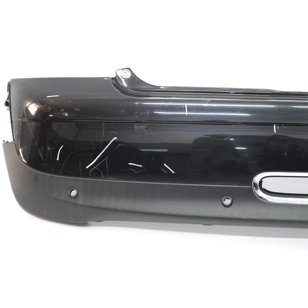 Mini R56 Rear Bumper Trim Panel R57 Astro Black Metallic - A25 - SKU 0430249-ASB1 - Part number 0430249