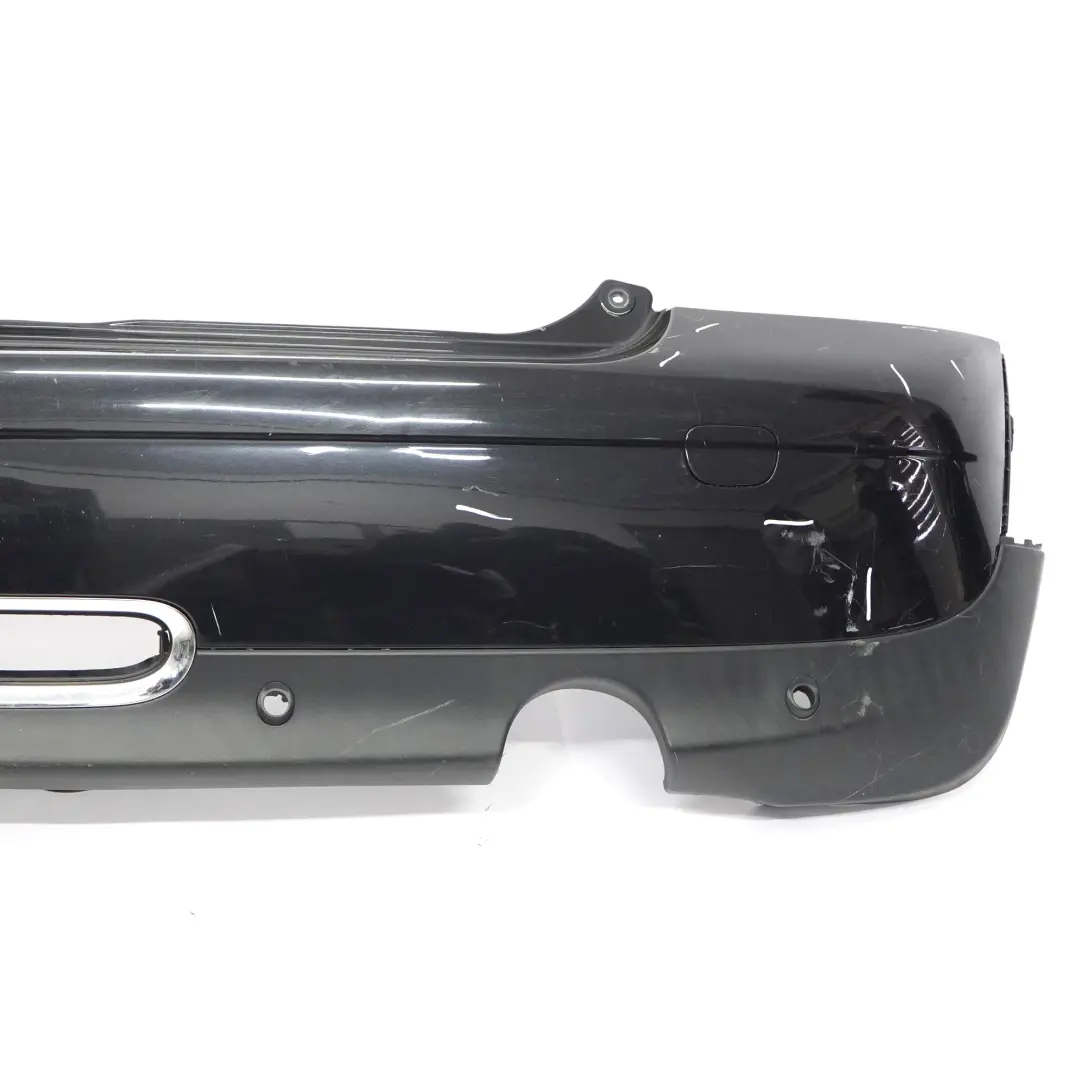 Mini R56 Rear Bumper Trim Panel R57 Astro Black Metallic - A25 - SKU 0430249-ASB1 - Part number 0430249