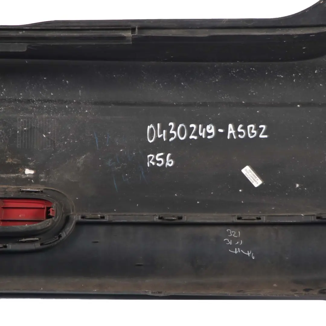 £Mini Cooper One R56 R57 Panel Rear Bumper Astro Black Metallic - A25 to with Part number 0430249 £Mini Cooper One R56 R57 Panel Rear Bumper Astro Black Metallic - A25 - SKU 0430249-ASB2 - Part number 0430249