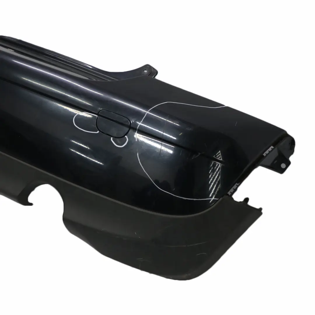 Mini R56 R57 Rear Bumper Complete Trim Panel Astro Black Metallic - A25 - SKU 0430249-ASB3 - Part number 0430249