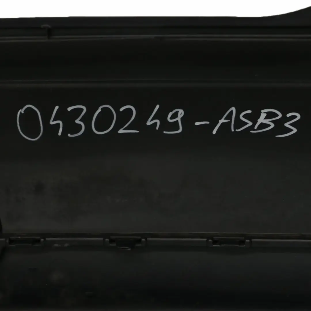 Mini R56 R57 Rear Bumper Complete Trim Panel Astro Black Metallic - A25 - SKU 0430249-ASB3 - Part number 0430249