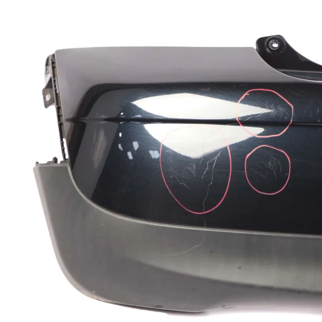 Mini R56 R57 Rear Bumper Trim Panel Covering Astro Black Metallic - A25 - SKU 0430249-ASB4 - Part number 0430249