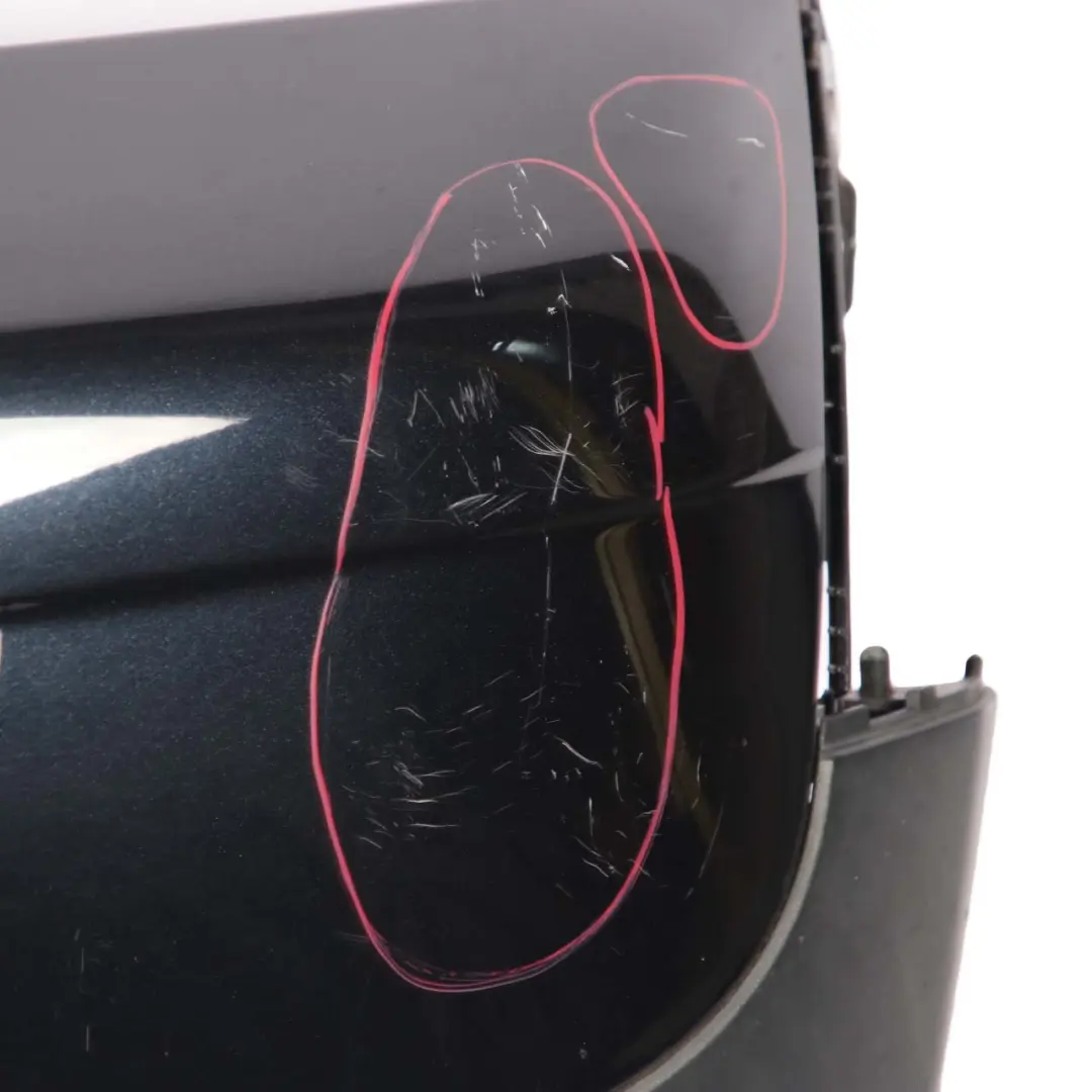 Mini R56 R57 Rear Bumper Trim Panel Covering Astro Black Metallic - A25 - SKU 0430249-ASB4 - Part number 0430249