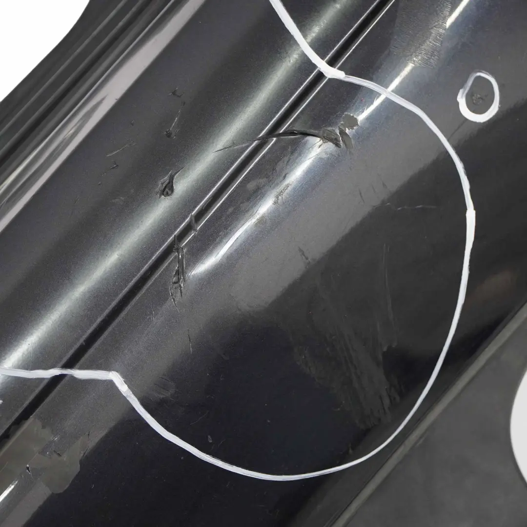 Mini Cooper R56 R57 Stoßfängerverkleidung hinten PDC Astro Schwarz - A25 - SKU 0430249-ASB - Teilenummer 0430249