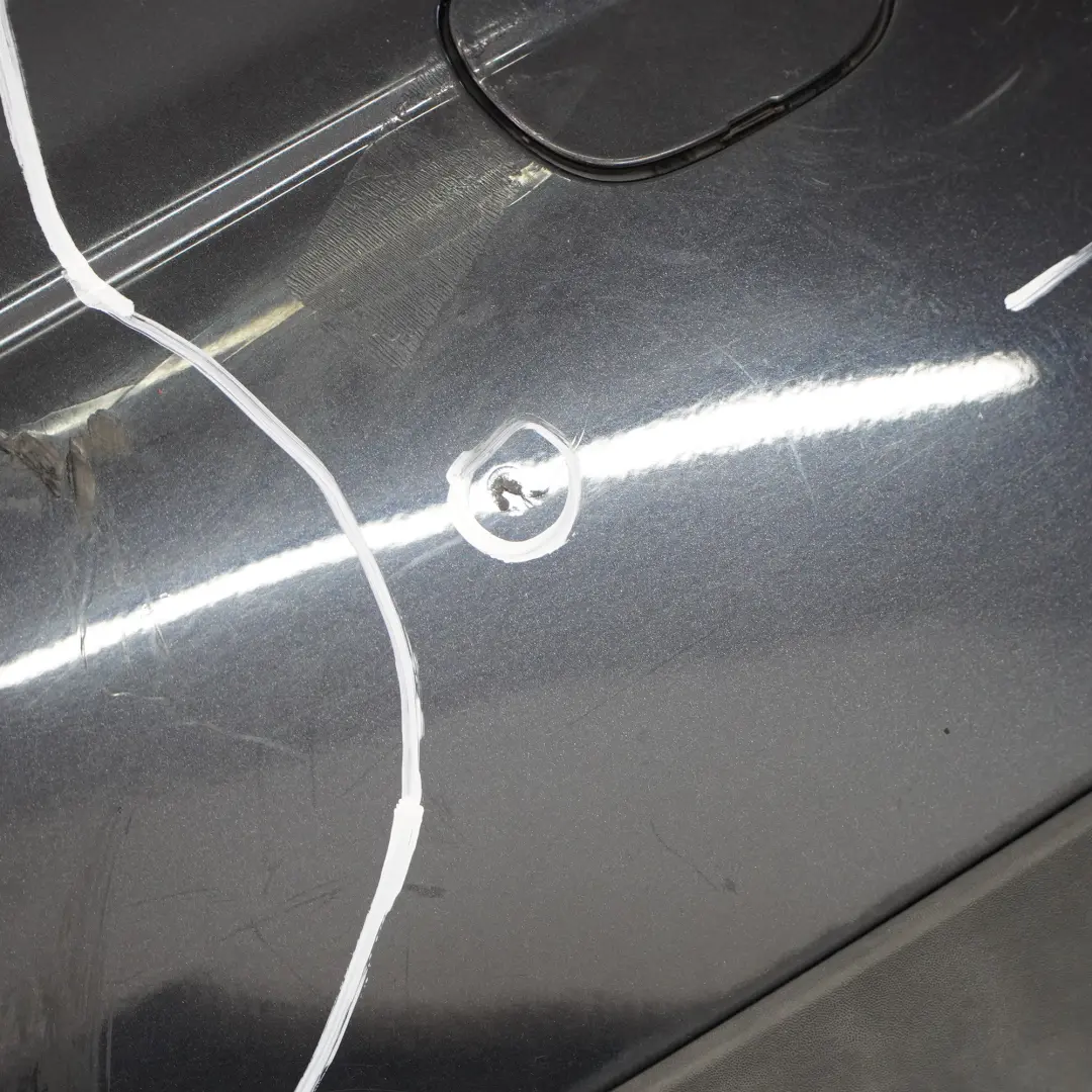 Mini Cooper R56 R57 Stoßfängerverkleidung hinten PDC Astro Schwarz - A25 - SKU 0430249-ASB - Teilenummer 0430249