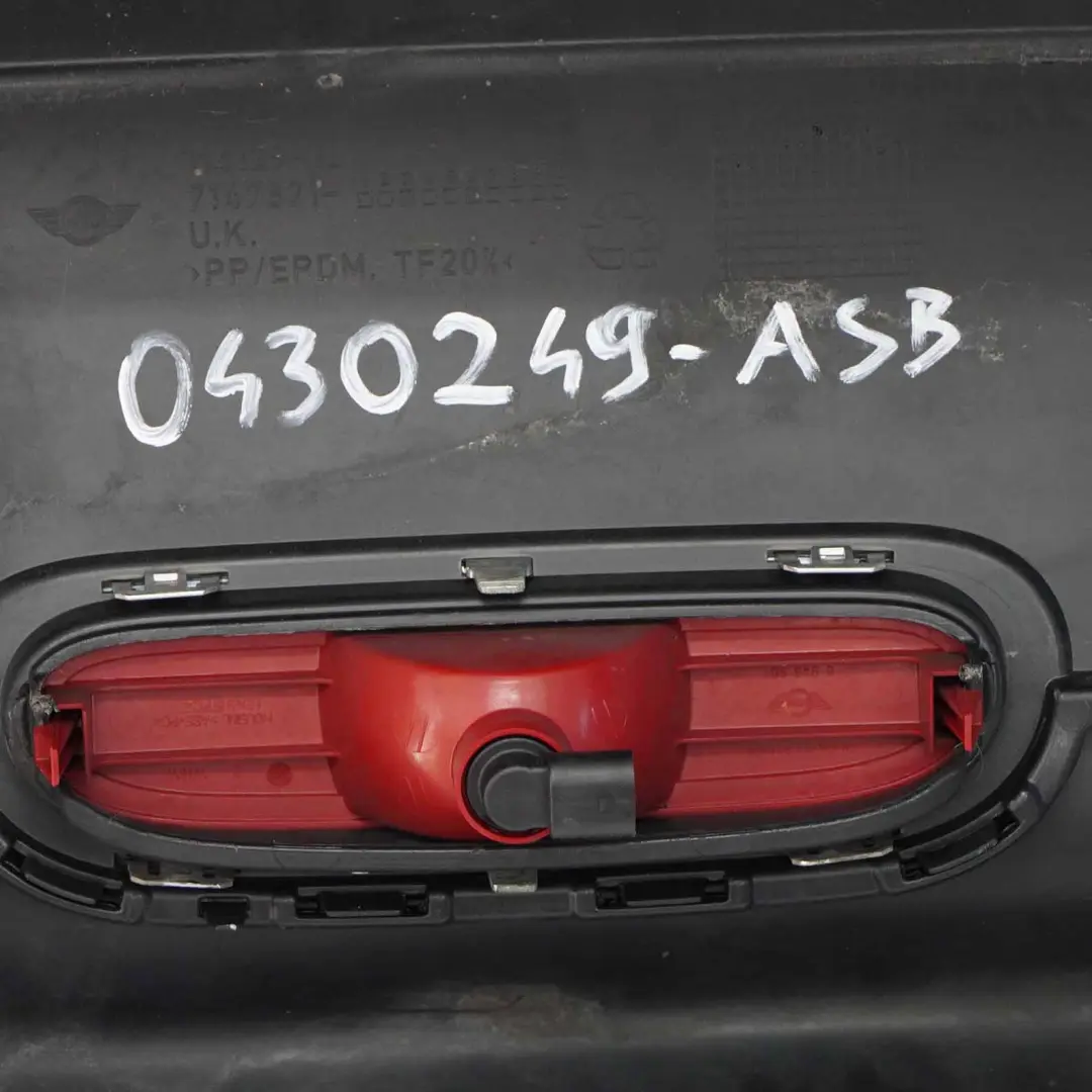 Mini Cooper R56 R57 Stoßfängerverkleidung hinten PDC Astro Schwarz - A25 - SKU 0430249-ASB - Teilenummer 0430249
