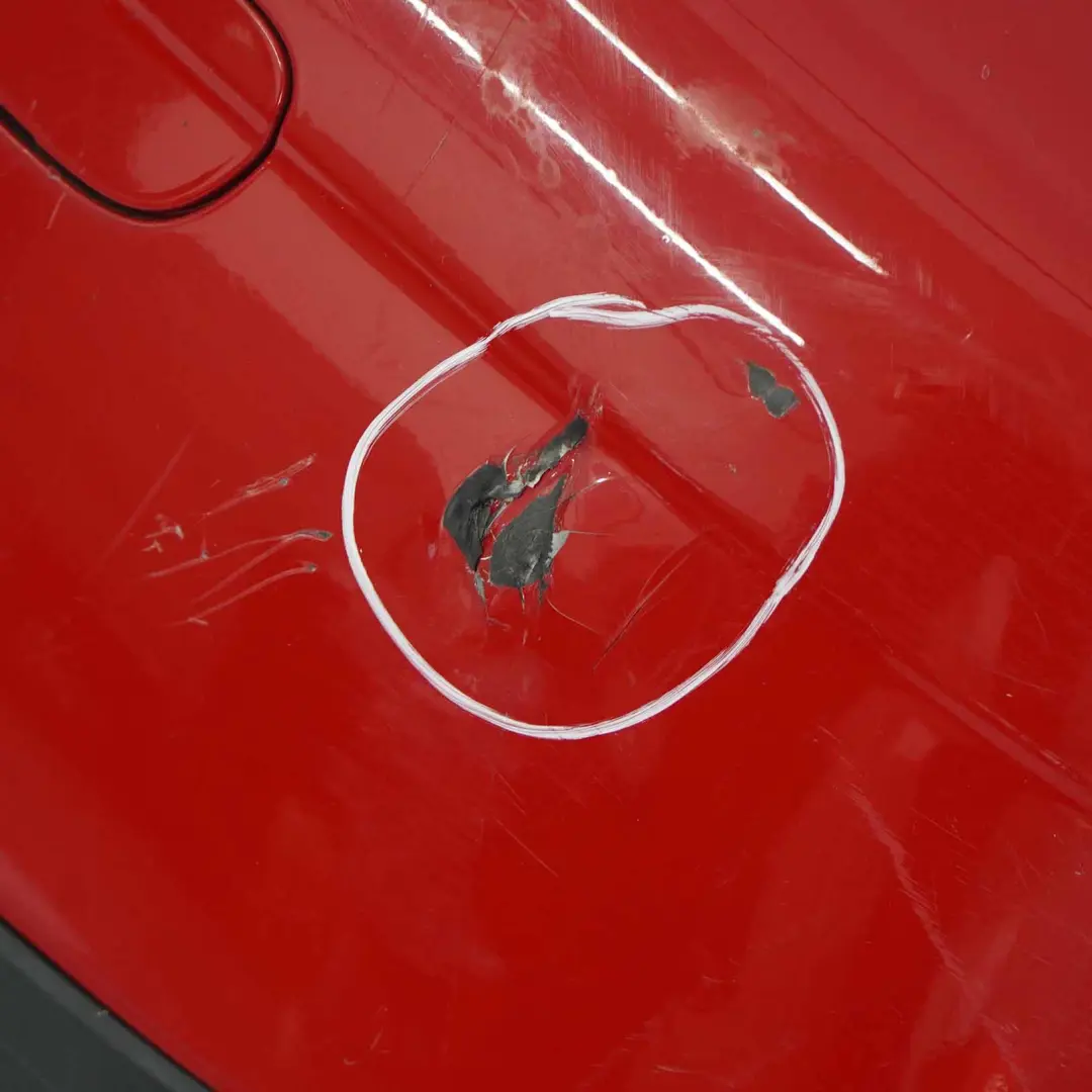Mini Cooper R56 R57 Paraurti Posteriore Chili Red - 851 - SKU 0430249-CHRED2 - Numero di parte 0430249