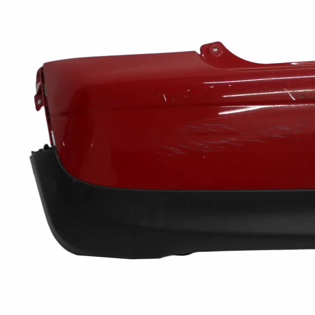 Mini Cooper One R56 R57 Complete Rear Bumper Trim Panel Chili Red - 851 - SKU 0430249-CHRED3 - Part number 0430249