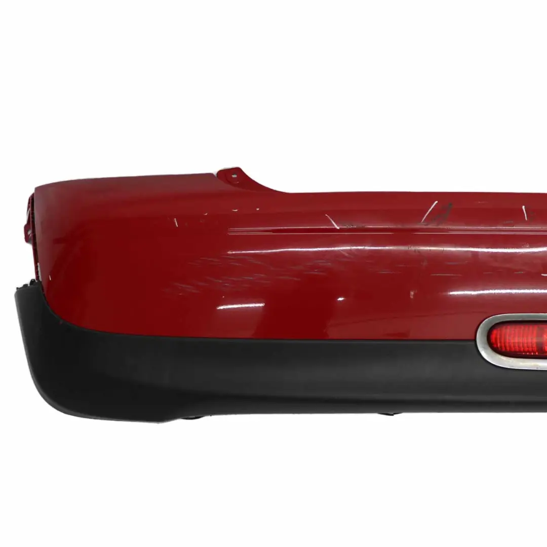Mini Cooper One R56 R57 Complete Rear Bumper Trim Panel Chili Red - 851 - SKU 0430249-CHRED3 - Part number 0430249