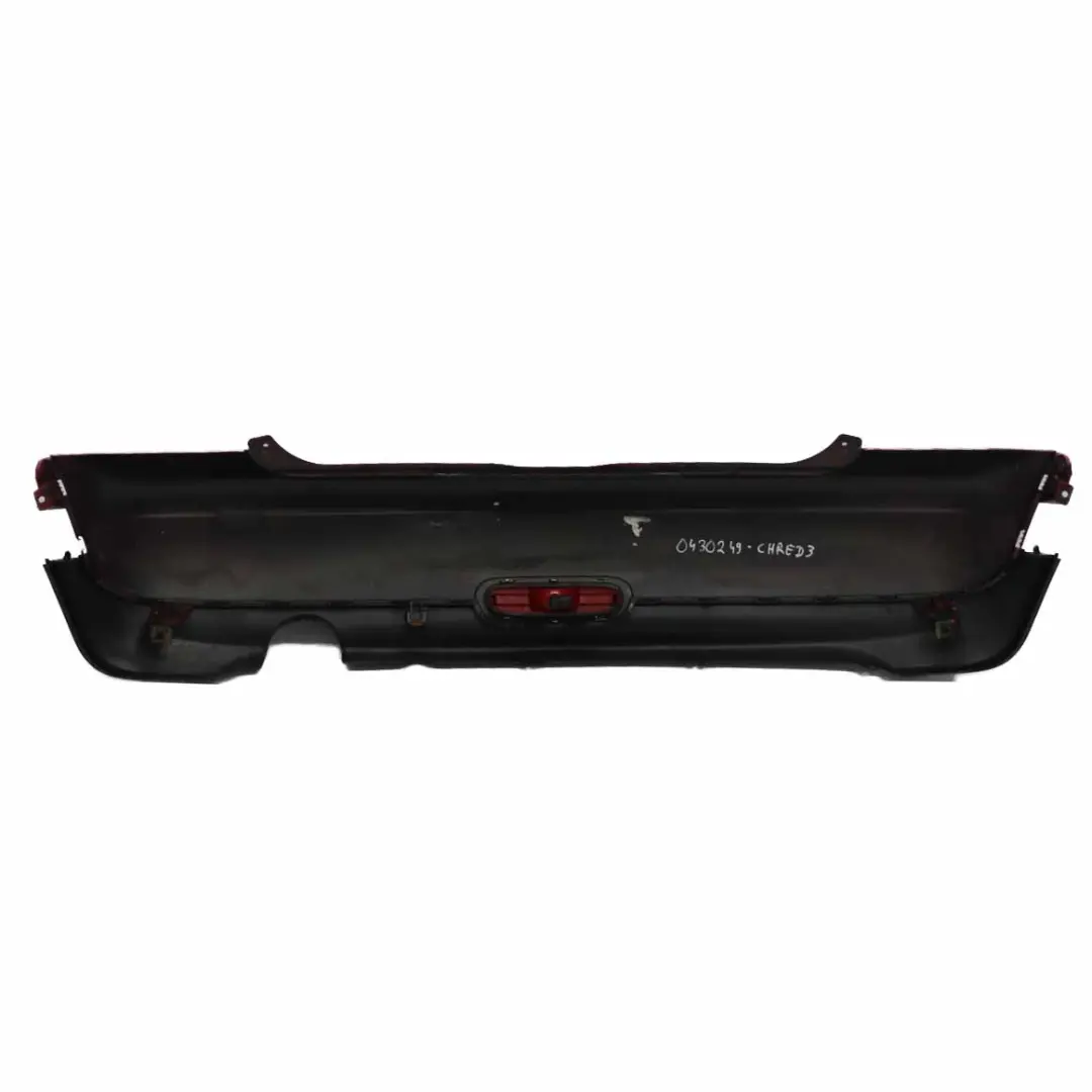 Mini Cooper One R56 R57 Complete Rear Bumper Trim Panel Chili Red - 851 - SKU 0430249-CHRED3 - Part number 0430249