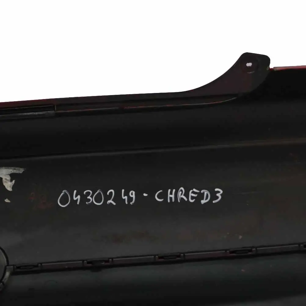 Mini Cooper One R56 R57 Complete Rear Bumper Trim Panel Chili Red - 851 - SKU 0430249-CHRED3 - Part number 0430249