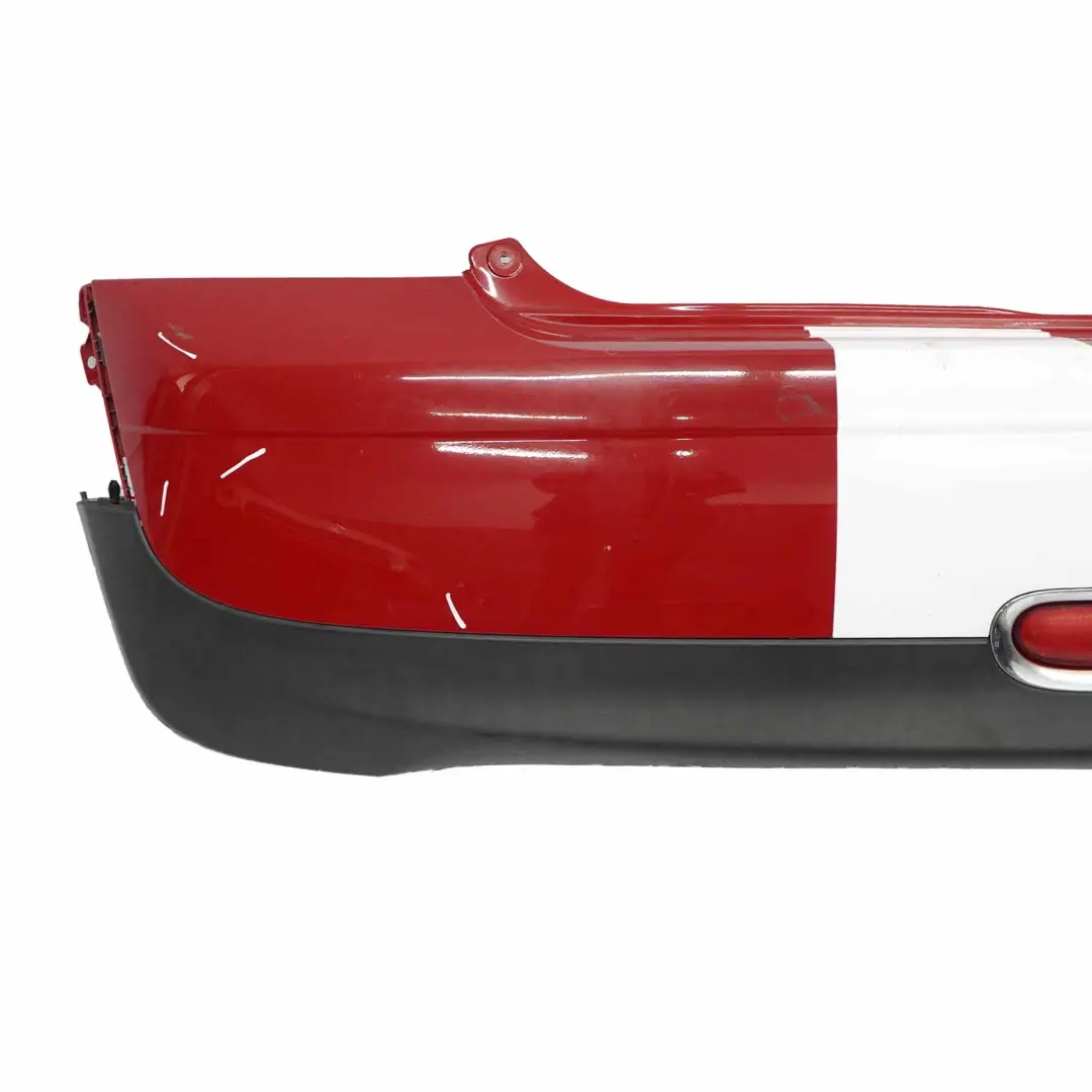 Mini R56 R57 Rear Bumper Complete Trim Panel Chili Red - 851 - SKU 0430249-CHRED4 - Part number 0430249