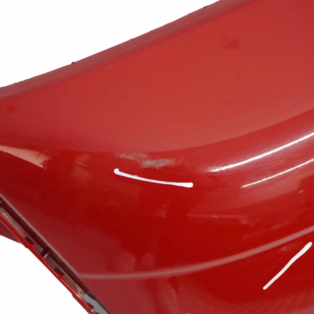 Mini R56 R57 Rear Bumper Complete Trim Panel Chili Red - 851 - SKU 0430249-CHRED4 - Part number 0430249