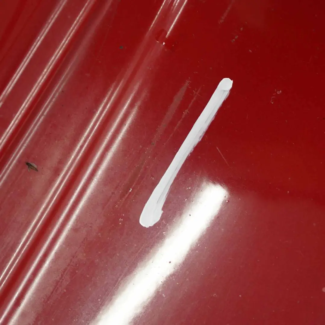 Mini R56 R57 Rear Bumper Complete Trim Panel Chili Red - 851 - SKU 0430249-CHRED4 - Part number 0430249