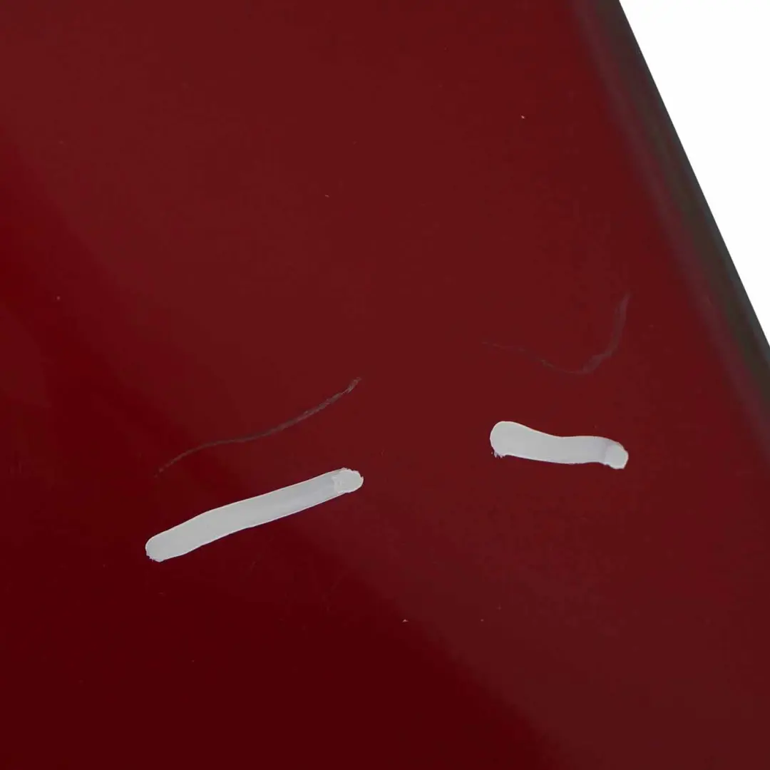 Mini R56 R57 Rear Bumper Complete Trim Panel Chili Red - 851 - SKU 0430249-CHRED4 - Part number 0430249