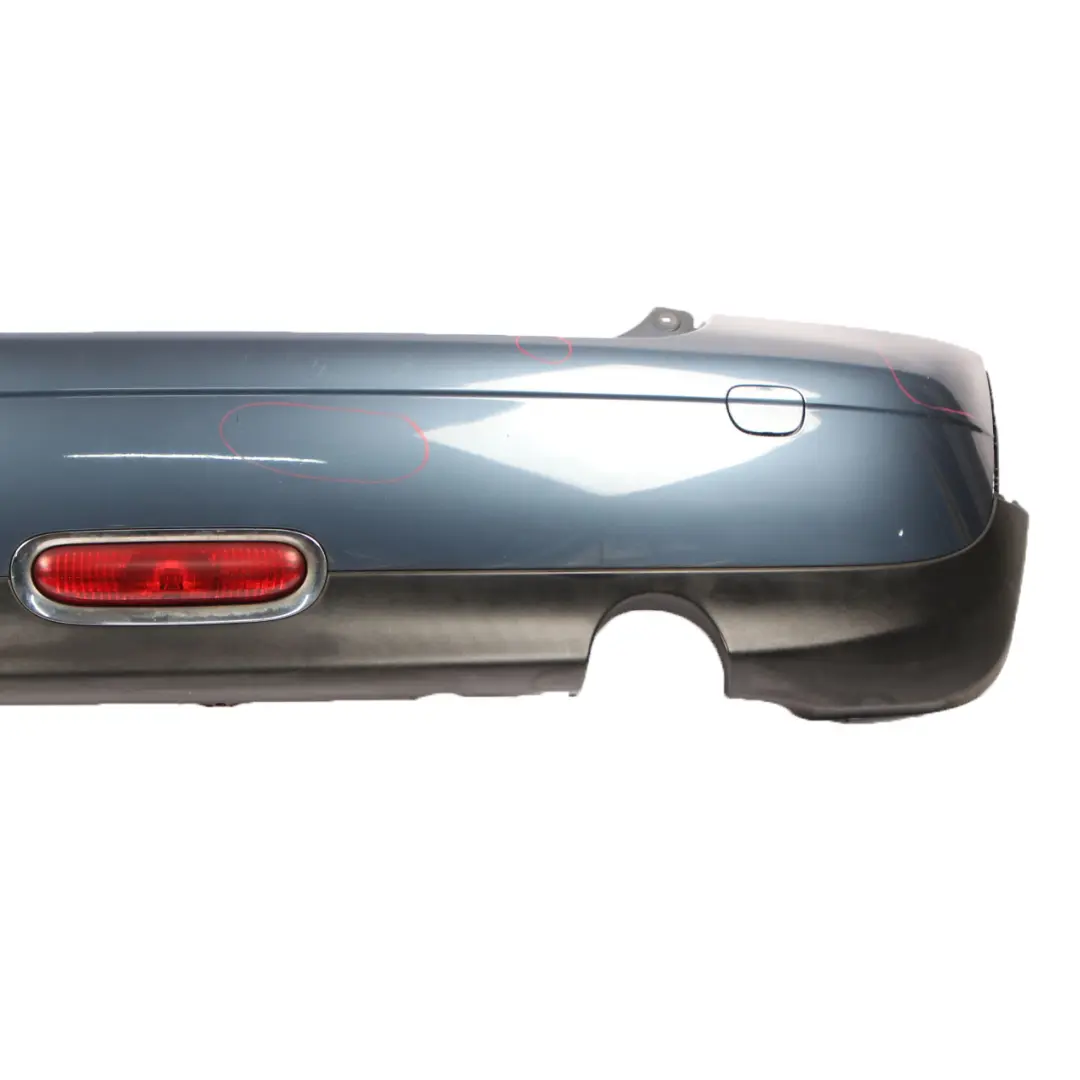 Mini Cooper One R56 R57 Complete Rear Bumper PDC Horizon Blue - A93 - SKU 0430249-HB - Part number 0430249