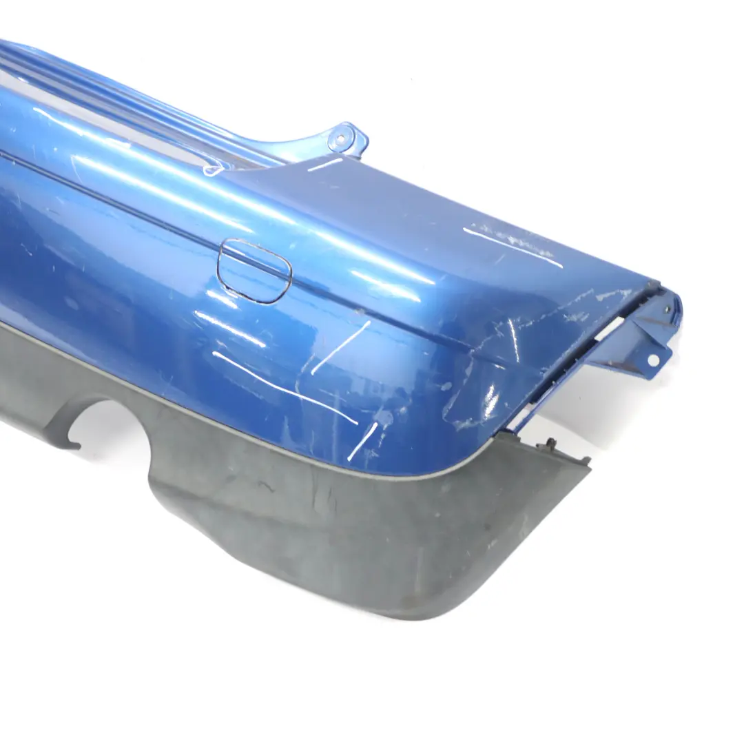 Mini R56 R57 Rear Bumper Trim Panel Lightning Blue Metallic - A63 - SKU 0430249-LB1 - Part number 0430249