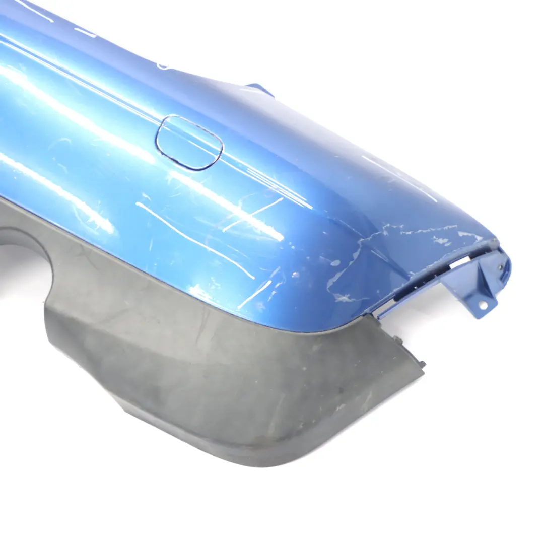 Mini R56 R57 Rear Bumper Trim Panel Lightning Blue Metallic - A63 - SKU 0430249-LB1 - Part number 0430249