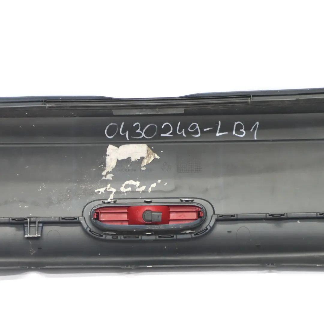 Bumper Trim Panel Lightning Blue Metallic - A63 to Mini R56 R57 Rear with Part number 0430249 Mini R56 R57 Rear Bumper Trim Panel Lightning Blue Metallic - A63 - SKU 0430249-LB1 - Part number 0430249