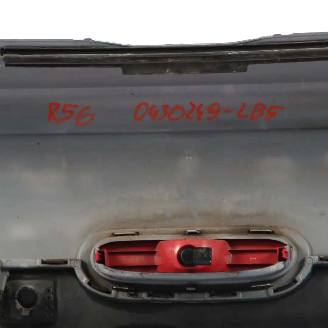 Mini R56 Rear Bumper Panel PDC R57 Lightning Blue Metallic - A63 - SKU 0430249-LB5 - Part number 0430249