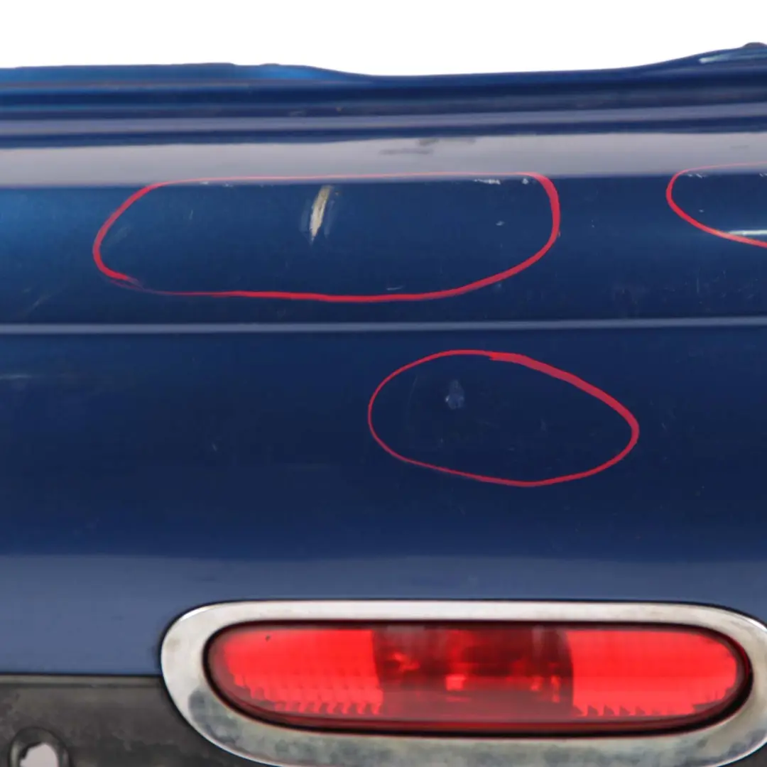 Mini R56 Rear Bumper Panel PDC R57 Lightning Blue Metallic - A63 - SKU 0430249-LB5 - Part number 0430249