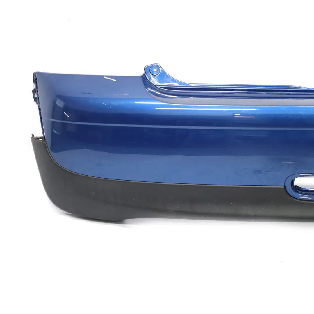 Bumper Trim Cover Panel PDC Rear Lightning Blue Metallic - A63 to Mini R56 R57 with Part number 0430249 Mini R56 R57 Bumper Trim Cover Panel PDC Rear Lightning Blue Metallic - A63 - SKU 0430249-LB - Part number 0430249