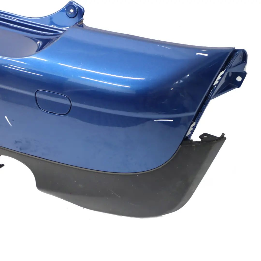 Bumper Trim Cover Panel PDC Rear Lightning Blue Metallic - A63 to Mini R56 R57 with Part number 0430249 Mini R56 R57 Bumper Trim Cover Panel PDC Rear Lightning Blue Metallic - A63 - SKU 0430249-LB - Part number 0430249